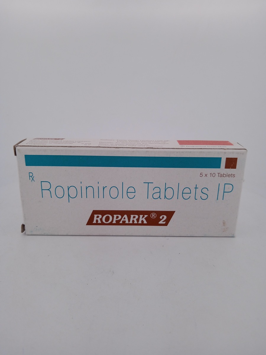 ROPARK 2 MG 10 TABLETS | Ropinirole for Parkinson’s Disease.