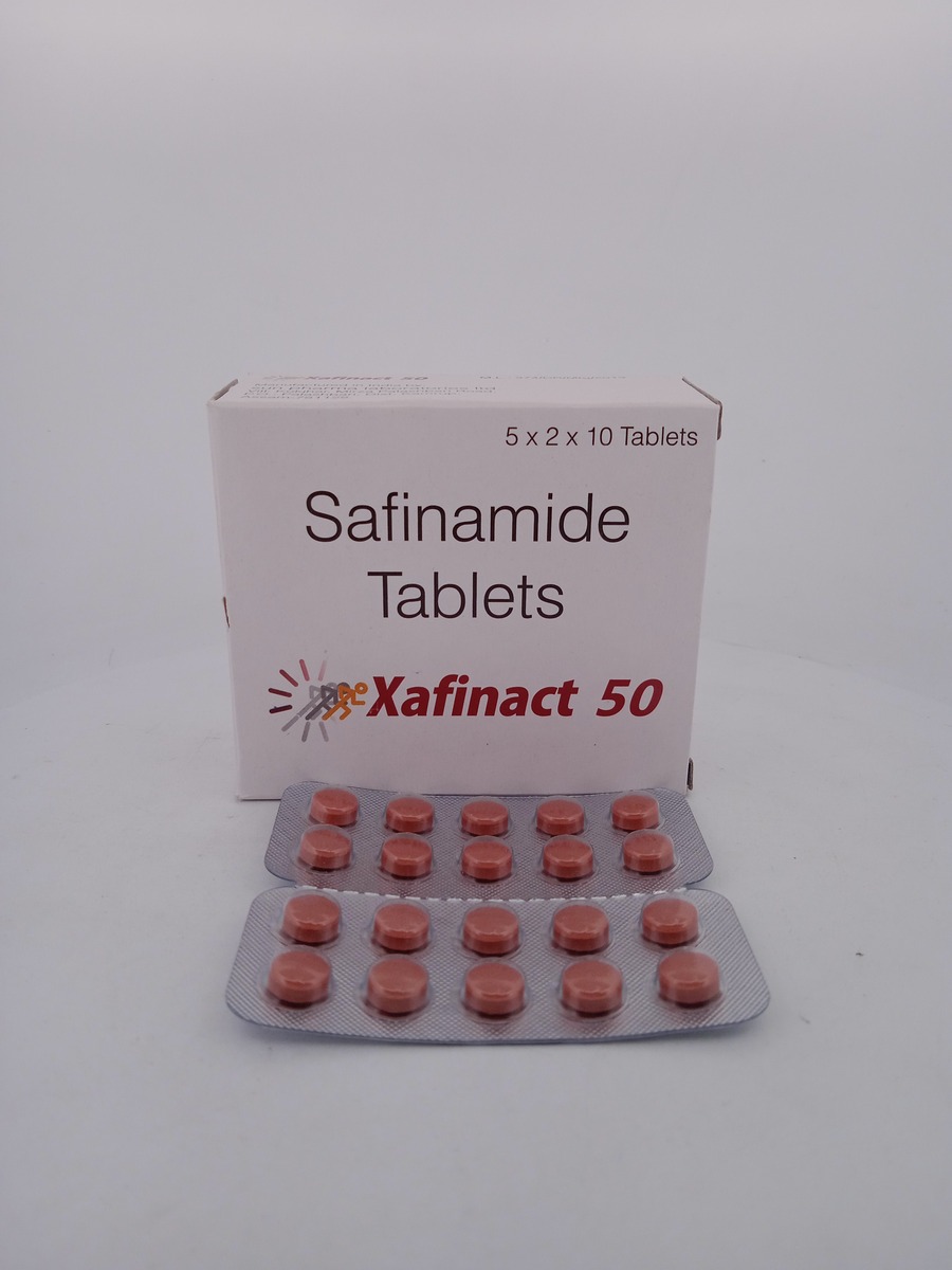 XAFINACT 50 MG 10 TABLETS | Safinamide for Parkinson's Disease