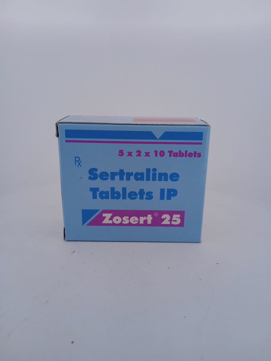 ZOSERT 25 MG 10 TABLETS | Sertraline for Depression & Anxiety