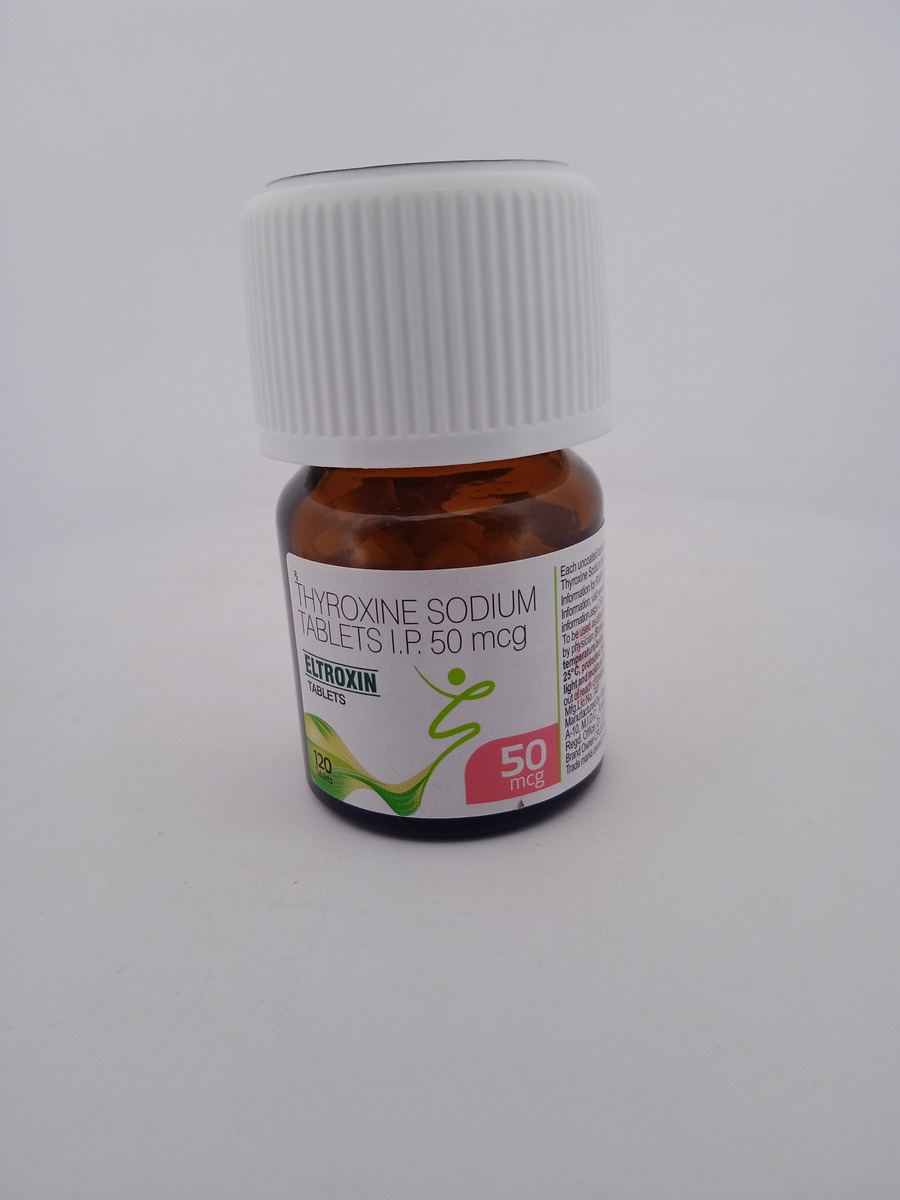 ELTROXIN-50MCG-120 TABLETS | Levothyroxine 50 mcg Tablets