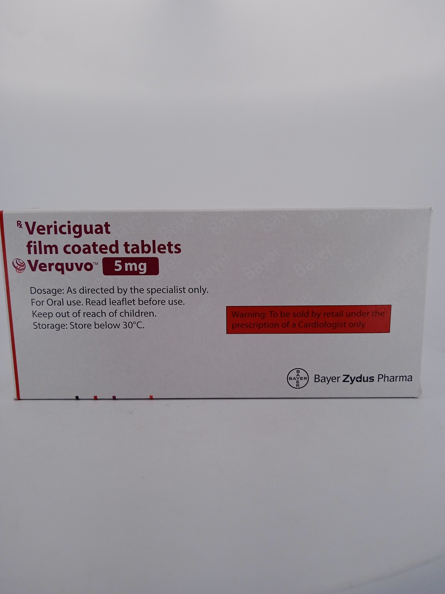 VERQUVO-5MG-14 TABLET (Vericiguat 5 mg) Heart Failure Tablets