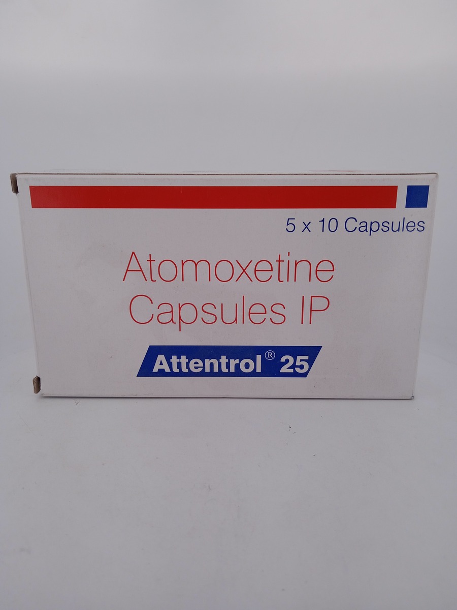 ATTENTROL 25mg (ATOMOXETINE 25mg) - 10 Capsule.