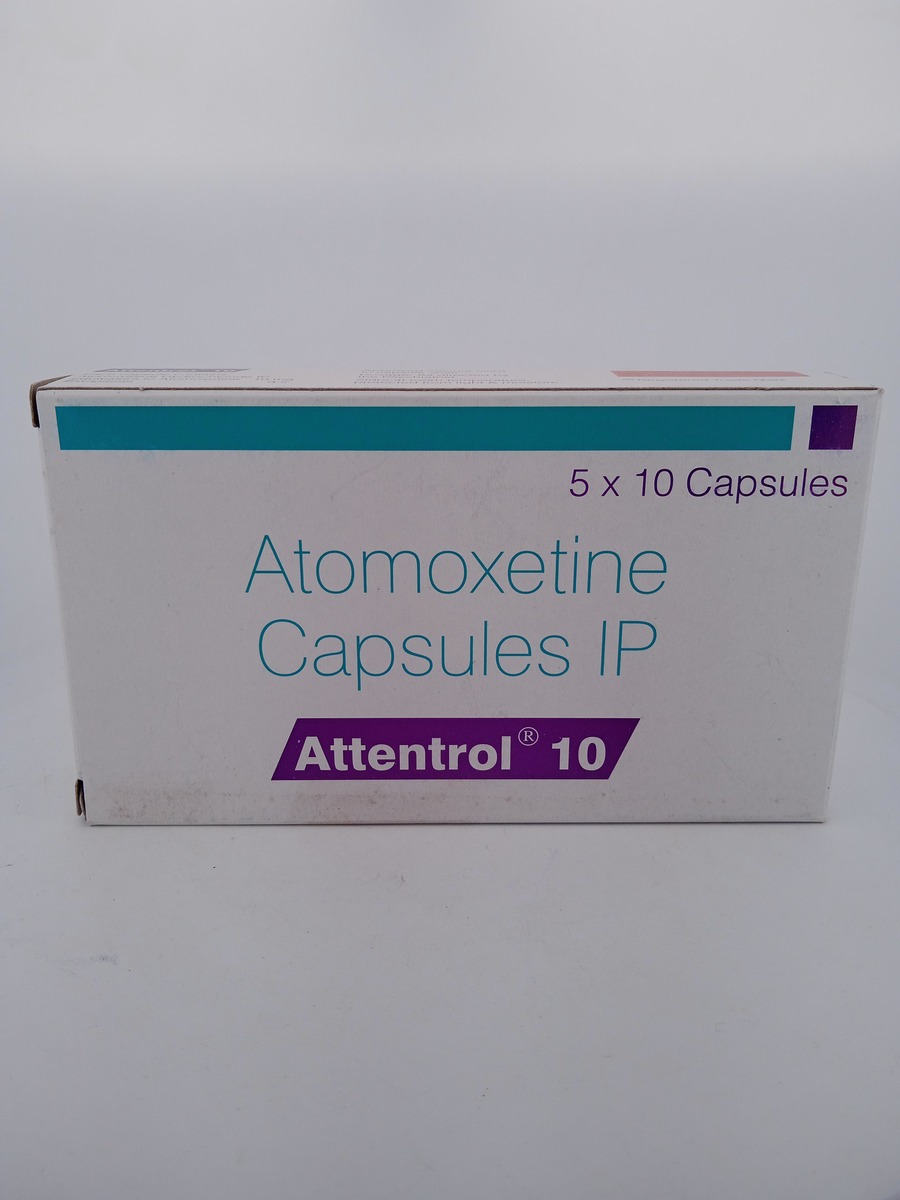 ATTENTROL 10mg (ATOMOXETINE 10mg) - 10 Capsule