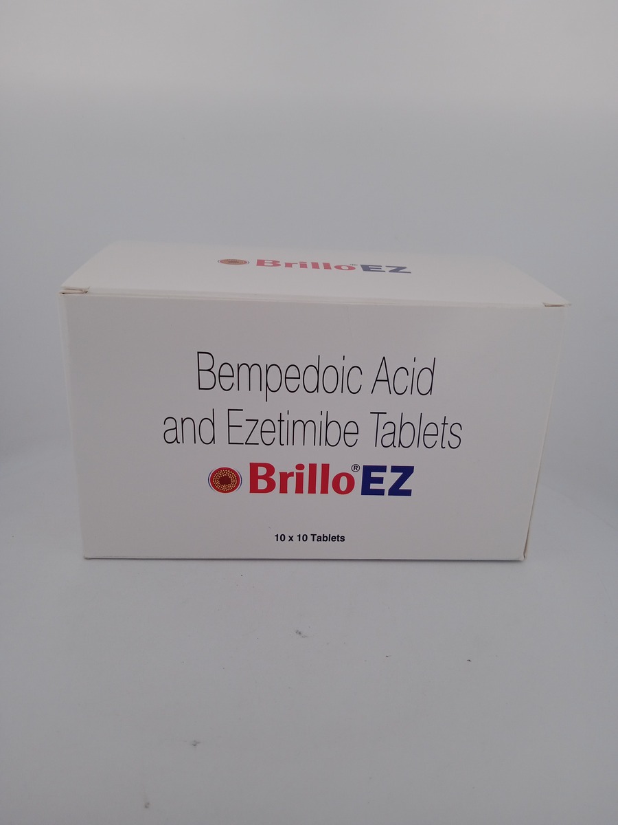 BRILLO EZ 180/10MG TABLET (Bempedoic Acid + Ezetimibe) Guide.