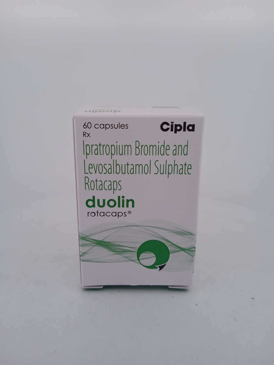 DUOLIN ROTACAPS 40/100MCG (Ipratropium Levosalbutamol) Guide.