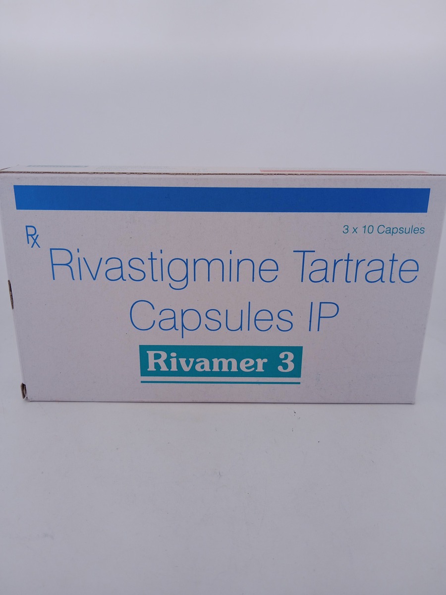 RIVAMER 3MG CAPSULE (Rivastigmine 3mg) Alzheimer’s Medicine.