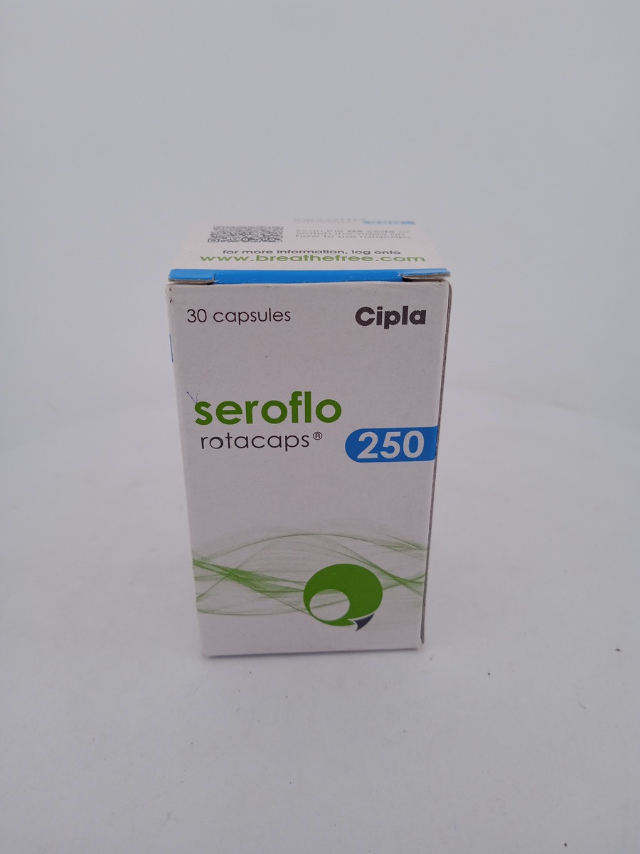 SEROFLO ROTACAPS 250/50MCG (Fluticasone Salmeterol) Inhaler.