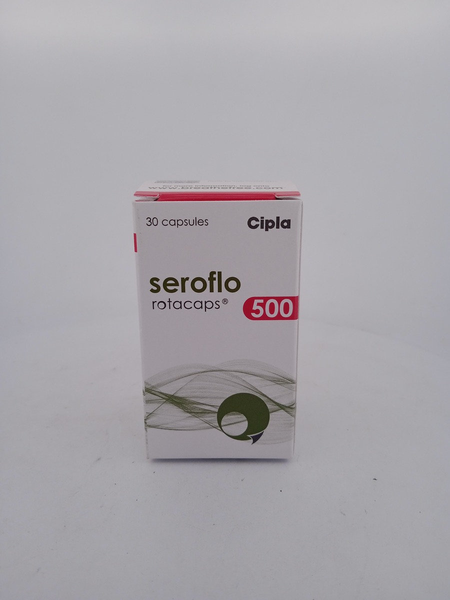 SEROFLO ROTACAPS 500/50MCG (Fluticasone Salmeterol) Inhaler.