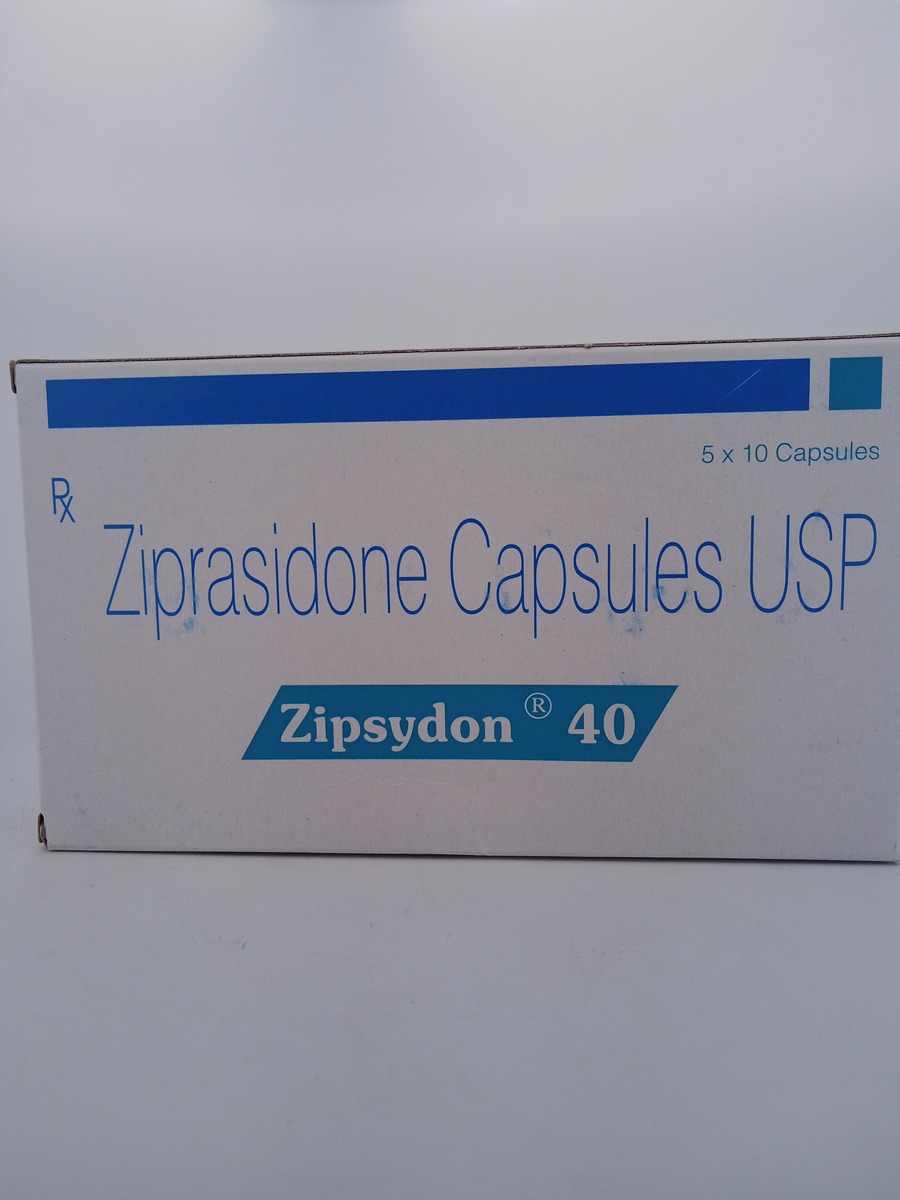 ZIPSYDON 40MG CAPSULE (Ziprasidone 40mg) Antipsychotic Medicine.