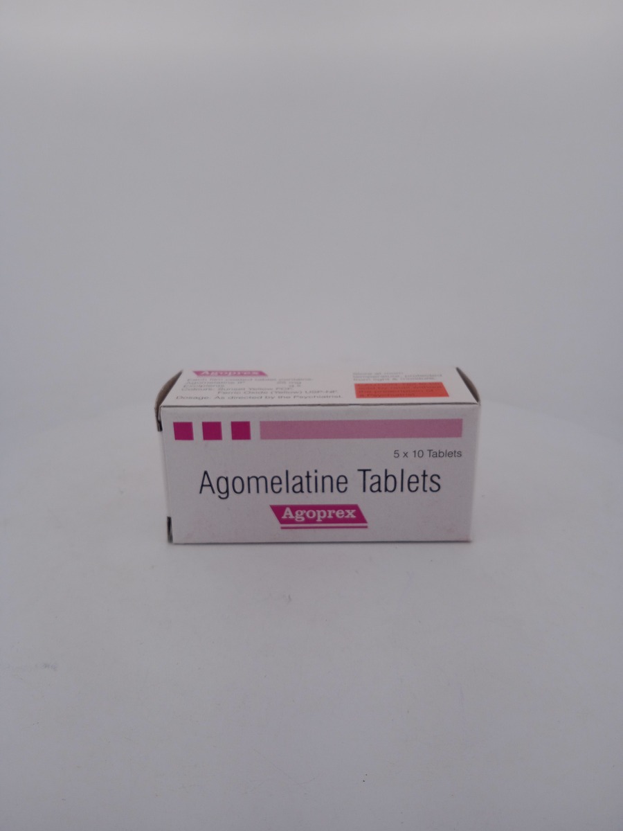 AGOPREX 25 MG 10 TABLETS | Agomelatine Antidepressant Medicine.