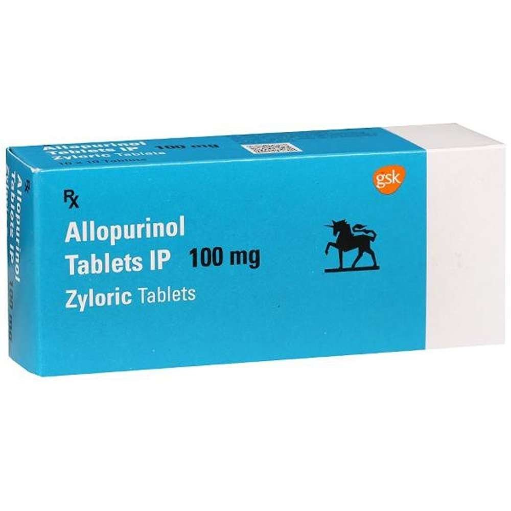 ZYLORIC 100 MG 10 TABLETS | Allopurinol Uric Acid Lowering Medicine.