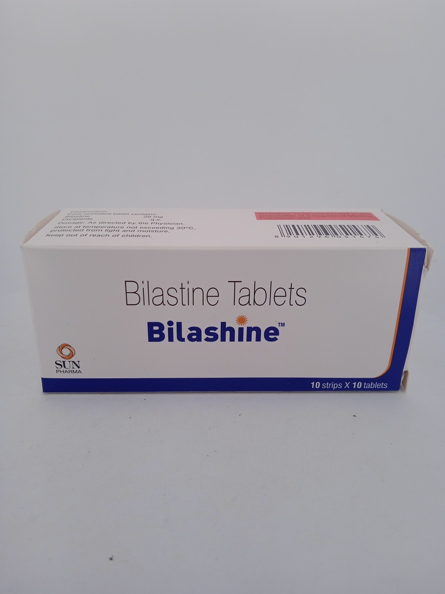 BILASHINE 20 MG 10 TABLETS | Bilastine Allergy Relief Medicine