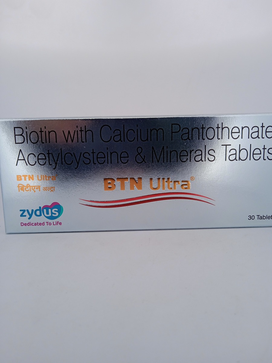 BTN ULTRA TABLETS | Advanced Hair Growth & Hair Nutrition Supplement