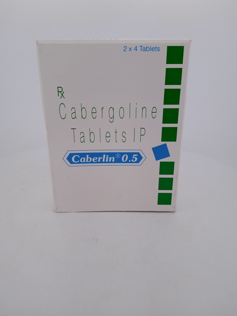 CABERLIN 0.5MG TABLETS | Cabergoline Prolactin Control Medicine
