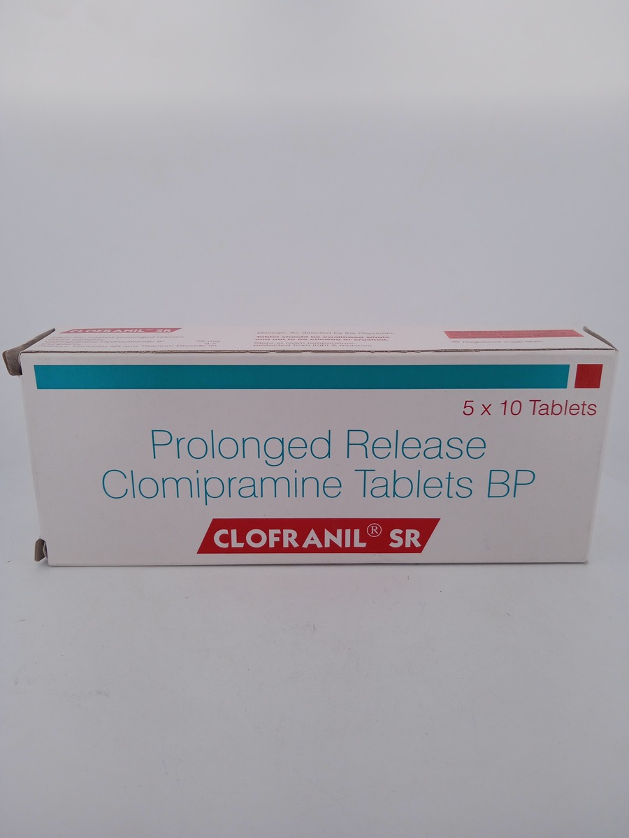 CLOFRANIL SR 75MG TABLETS | Clomipramine Antidepressant Guide