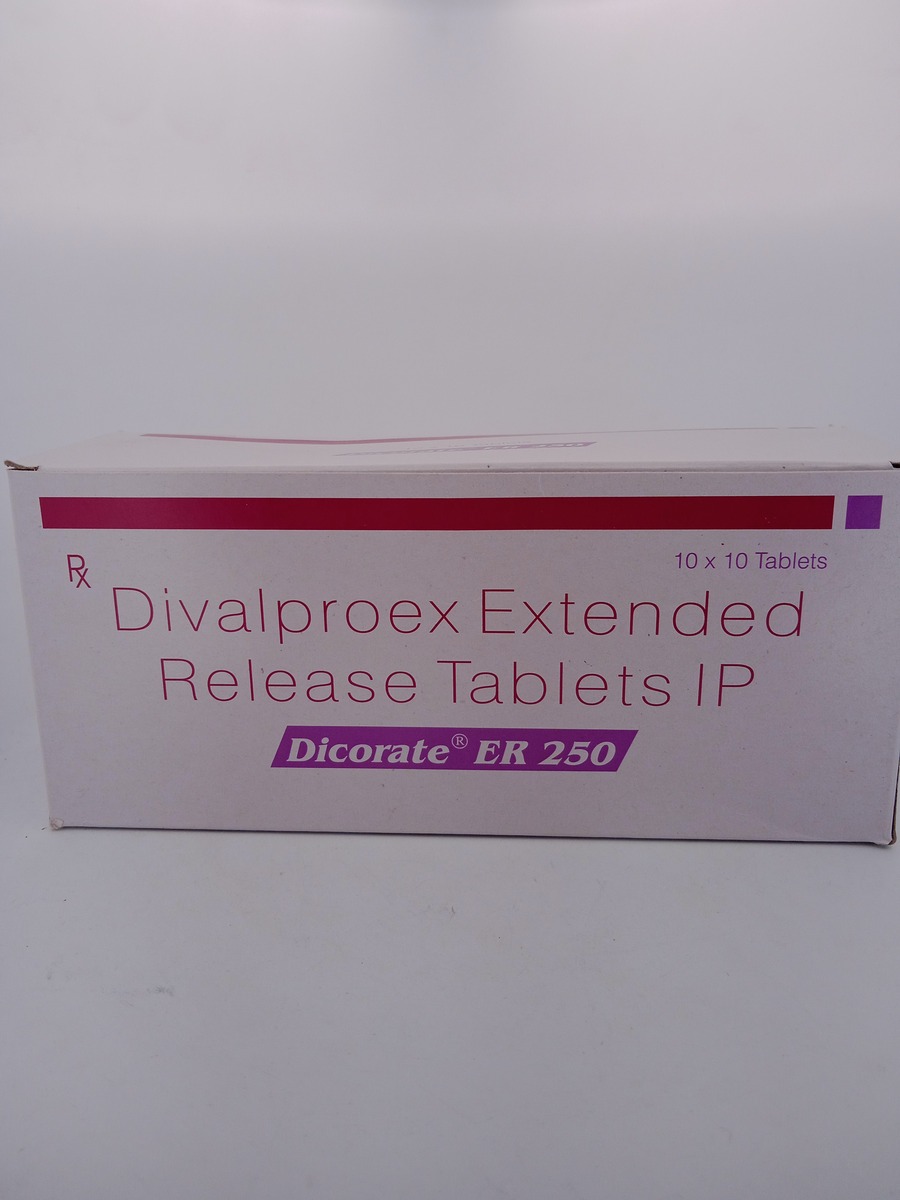 DICORATE ER 250MG TABLETS (Divalproex 250mg) Seizure Medicine