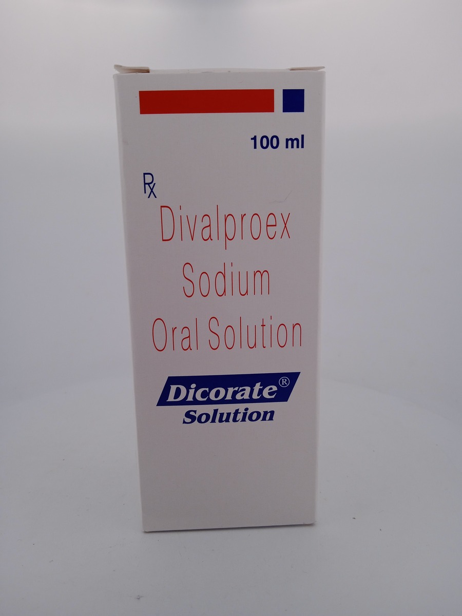 DICORATE SOLUTION 250 MG 100 ML | Divalproex Sodium Oral Solution.