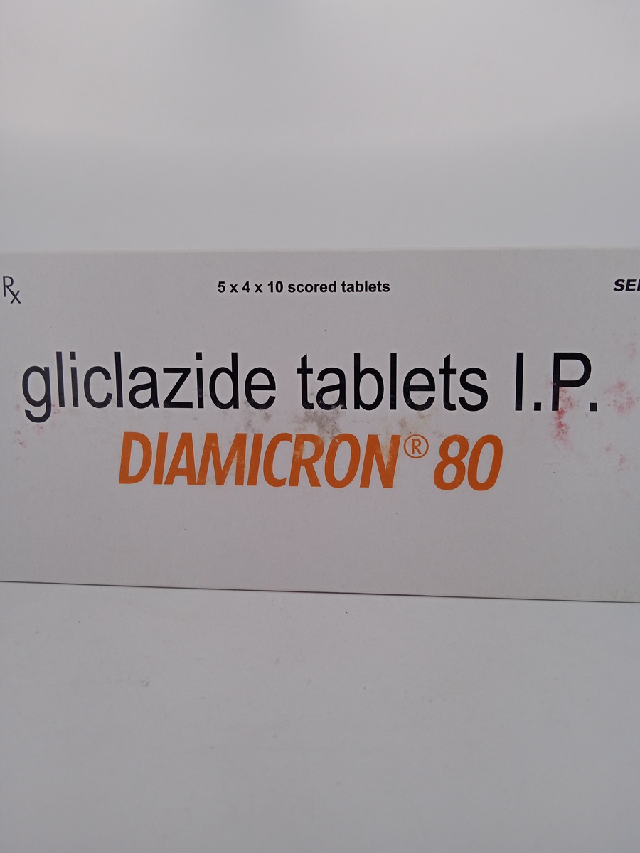 DIAMICRON-80MG-10 TABLET (Gliclazide 80mg) Oral Diabetes Tablet.