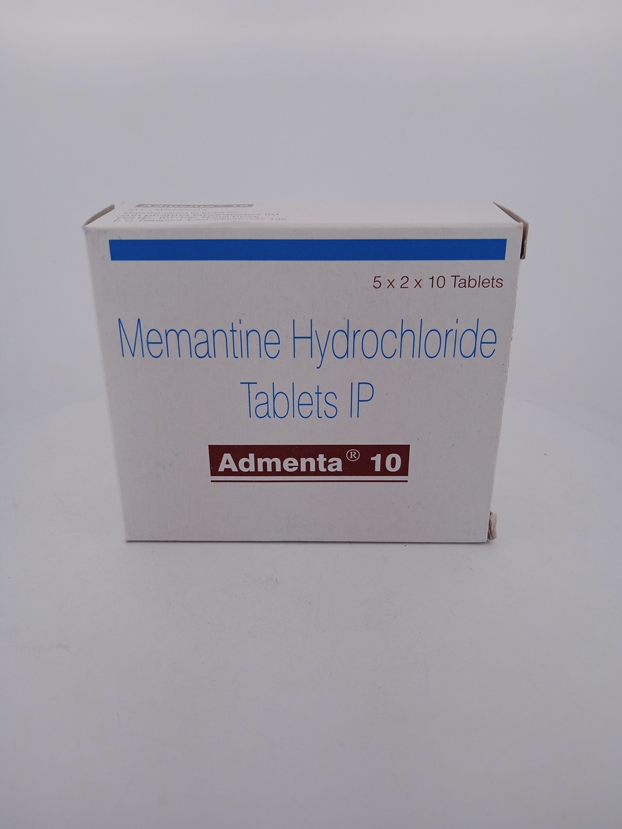 ADMENTA 10 MG 10 TABLETS | Memantine for Alzheimer’s Disease.