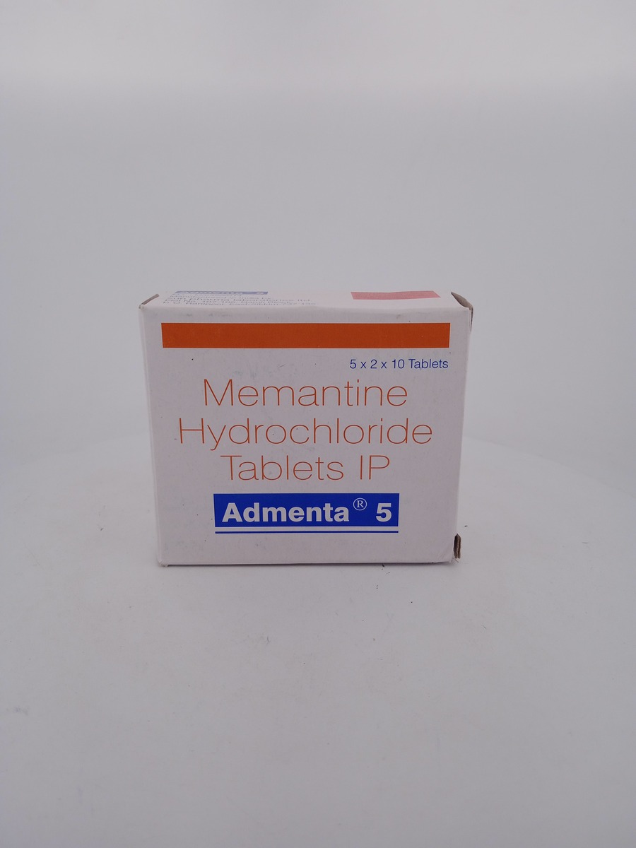 ADMENTA 5 MG 10 TABLETS | Memantine for Alzheimer’s Disease