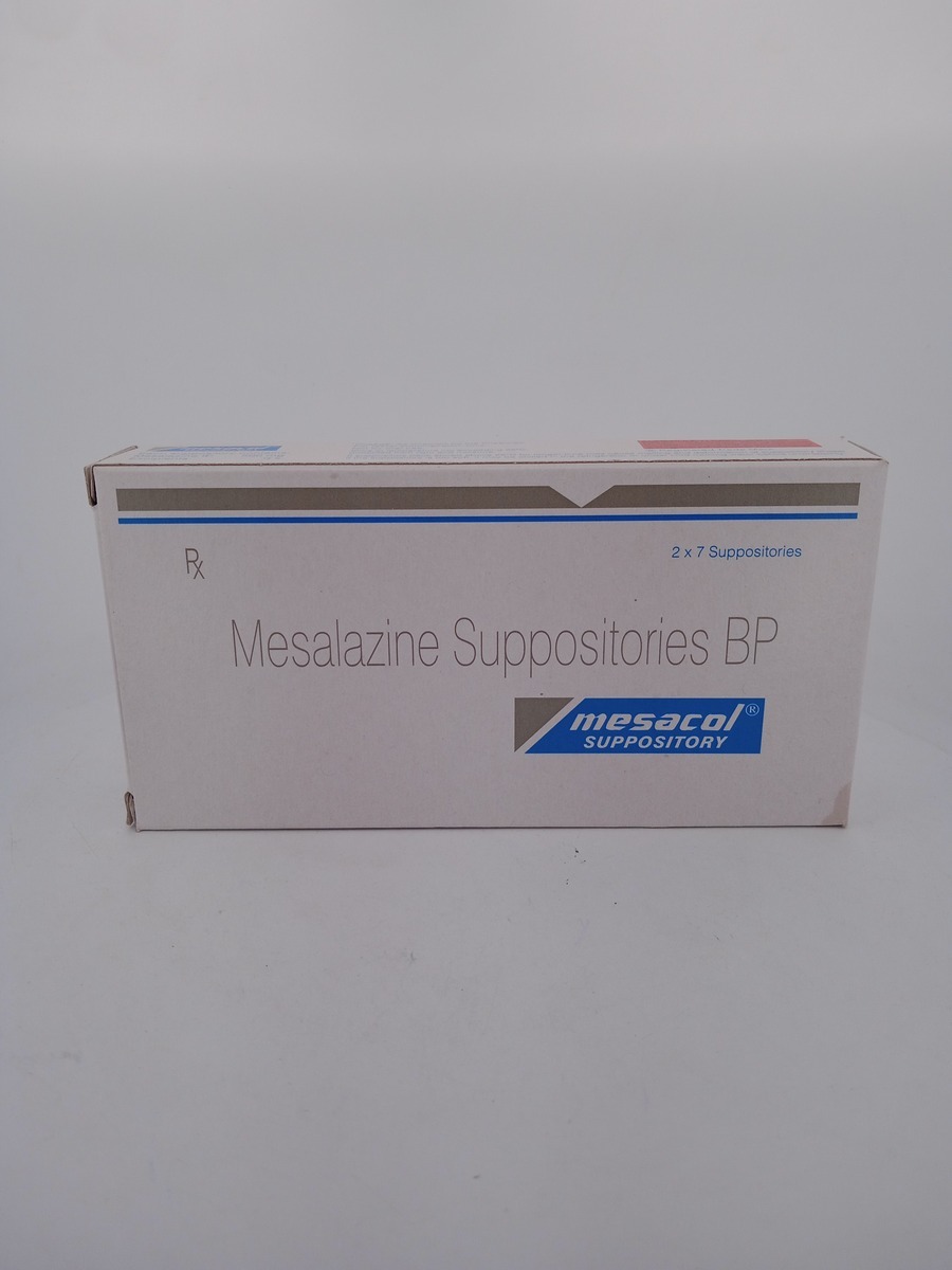 MESACOL 500 MG 7 SUPPOSITORIES | Mesalamine for Ulcerative Colitis