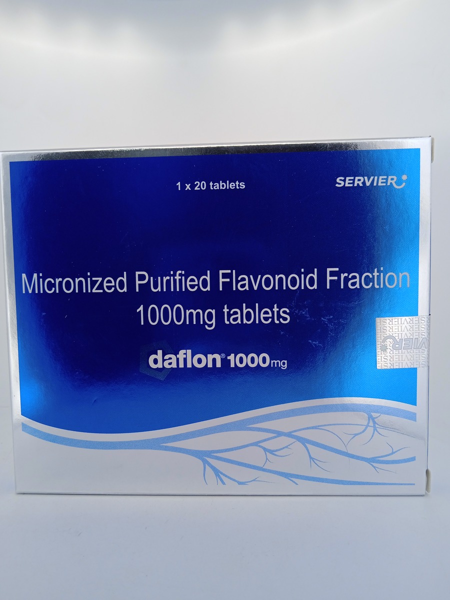 DAFLON 1000MG TABLET (Diosmin + Hesperidin) Vein Health Guide.