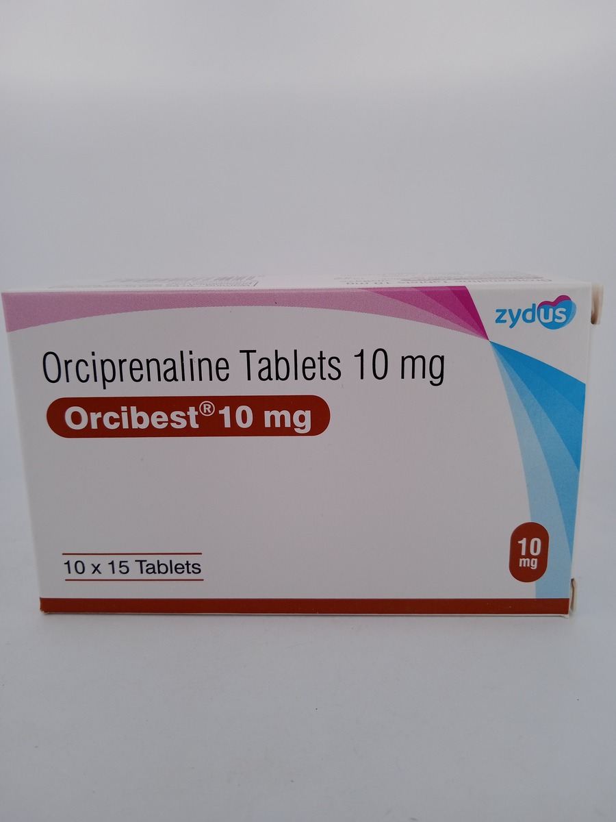 ORCIBEST 10 MG 15 TABLETS | Orciprenaline for Asthma & COPD.