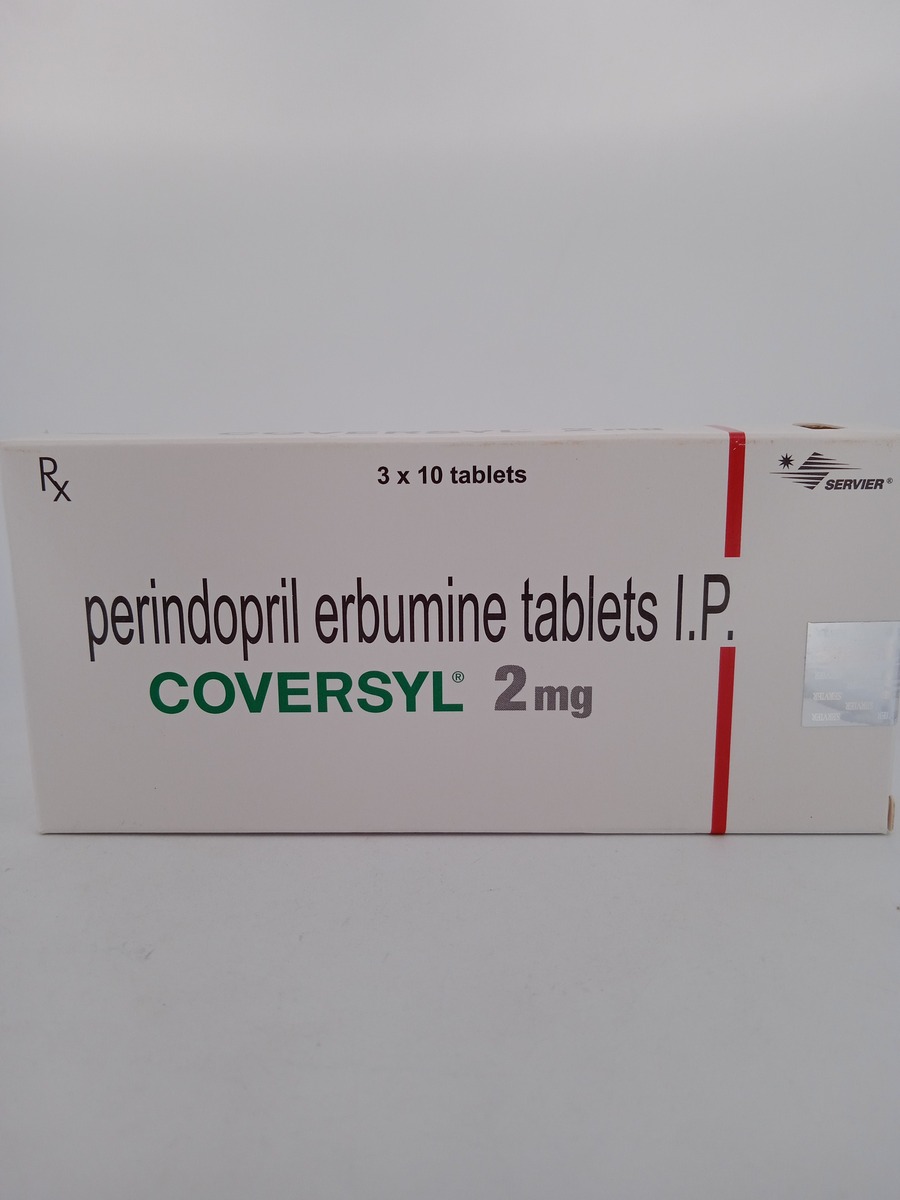 COVERSYL 2 MG 10 TABLETS | Perindopril for High Blood Pressure