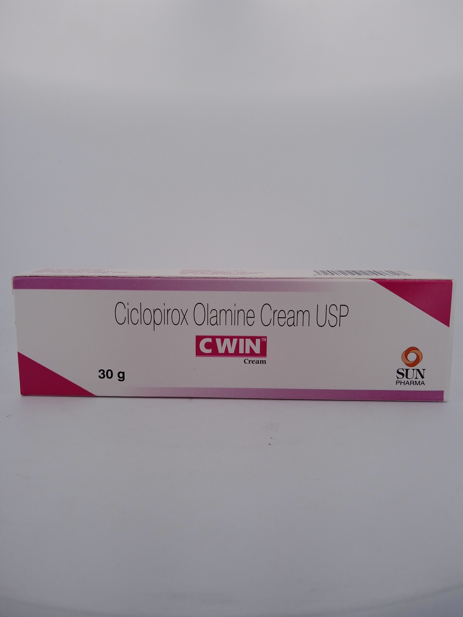 CWIN CREAM 30GM (Ciclopirox 1%) | Antifungal Cream for Skin Infections.