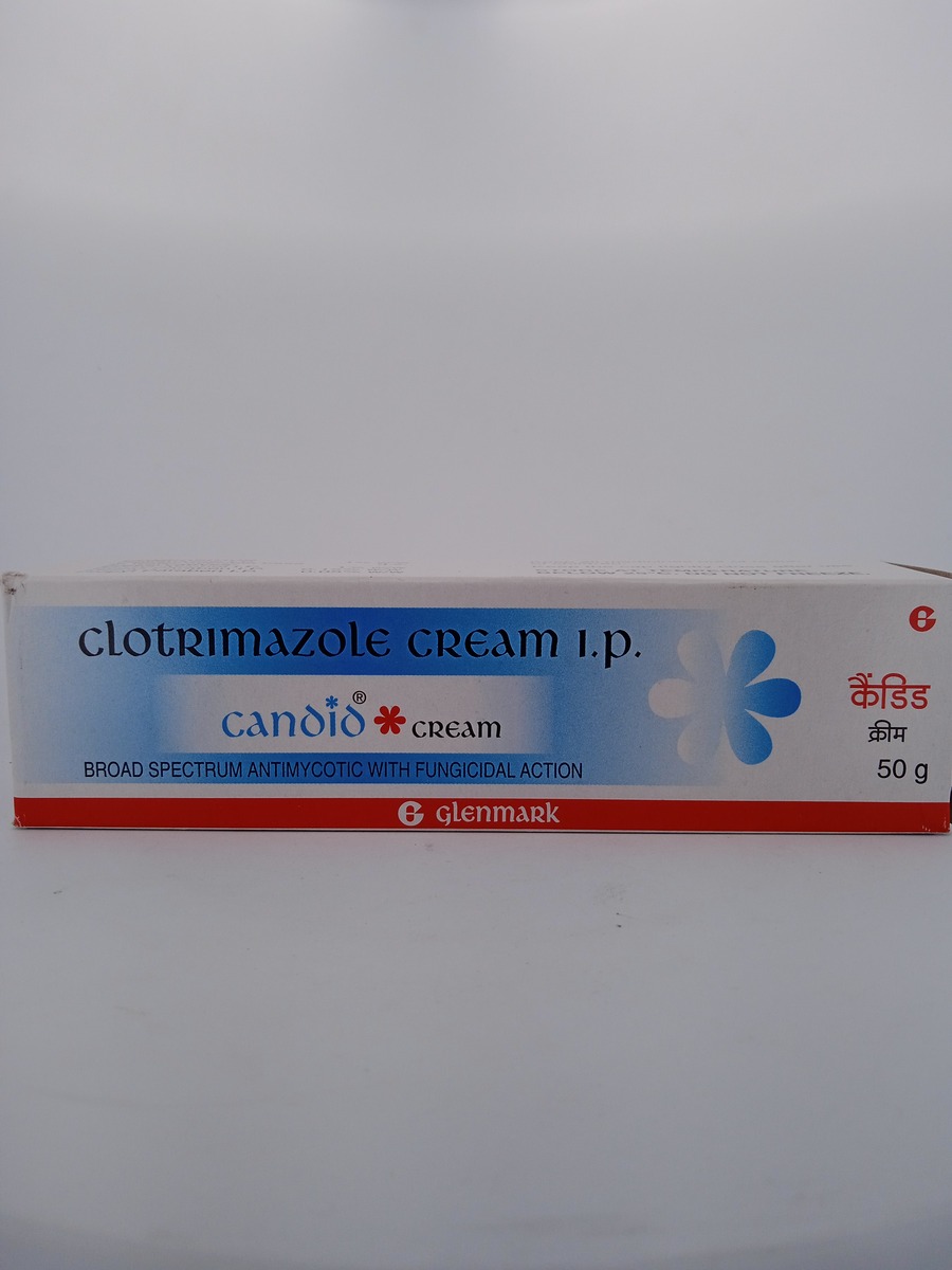 CANDID CREAM 50G | Clotrimazole 1% Antifungal Skin Cream.