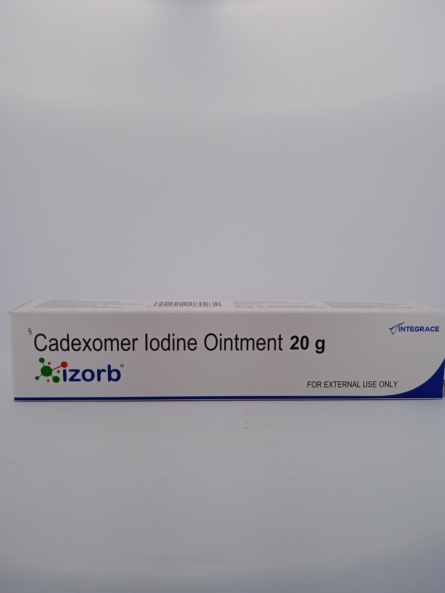 IZORB 500MG OINTMENT 20G | Cadexomer Iodine Wound Care Ointment.