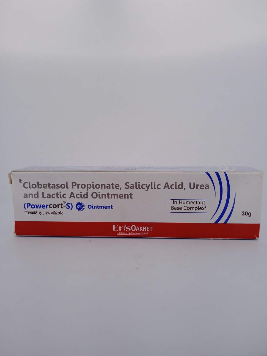 POWERCORT-S 3% OINTMENT 30G | Clobetasol Multi-Action Skin Therapy.