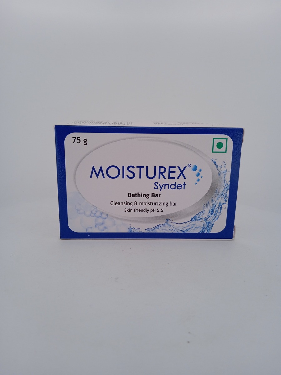 MOISTUREX SYNDET BATHING BAR 75 g | Moisturizing Syndet Cleanser.