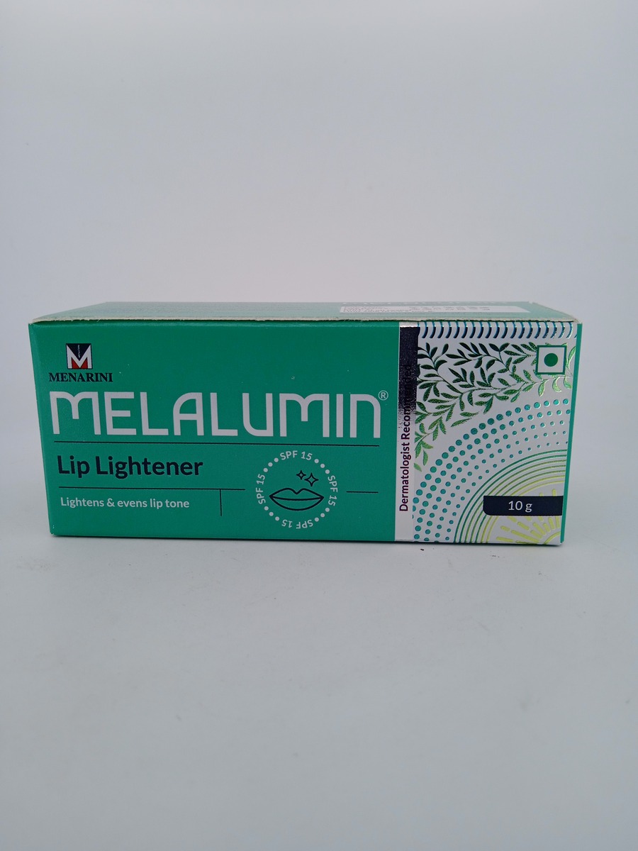 MELALUMIN LIP LIGHTENER 10GM SPF 15 Lip Brightening Balm.