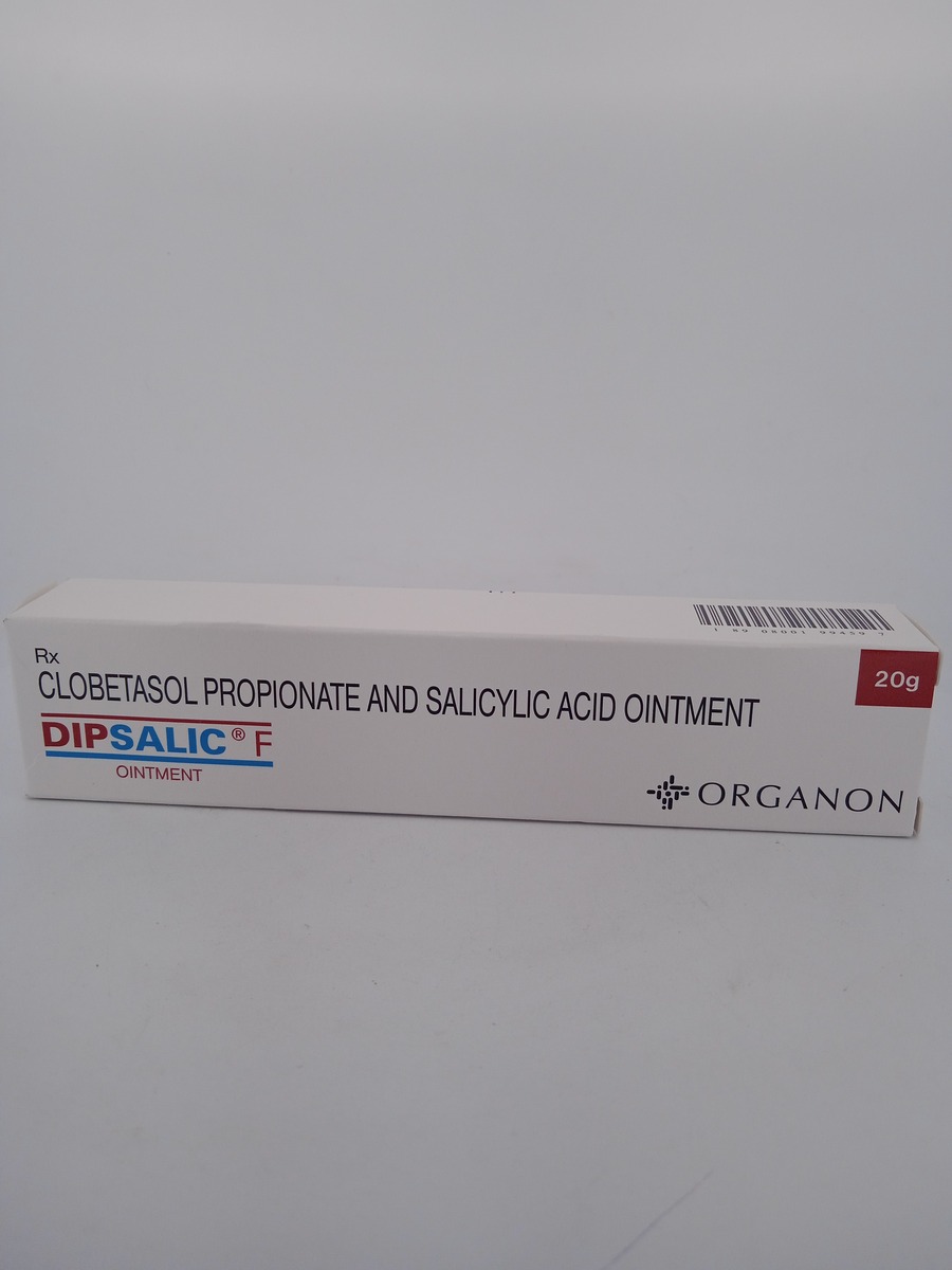 DIPSALIC F OINTMENT 20G | Clobetasol & Salicylic Acid Ointment.