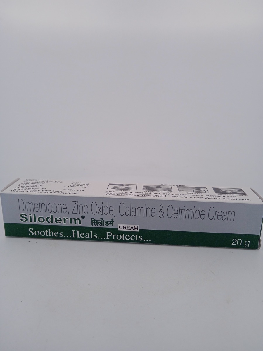 SILODERM CREAM 20G | Silver Sulfadiazine 1% Burn Treatment Cream.