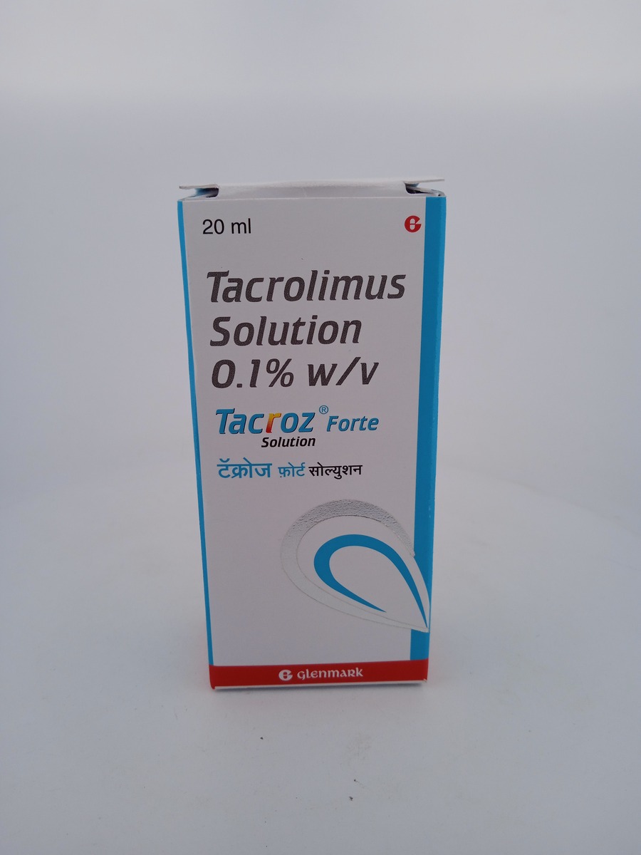 TACROZ FORTE SOLUTION 20ML | Tacrolimus 0.1% Topical Solution.