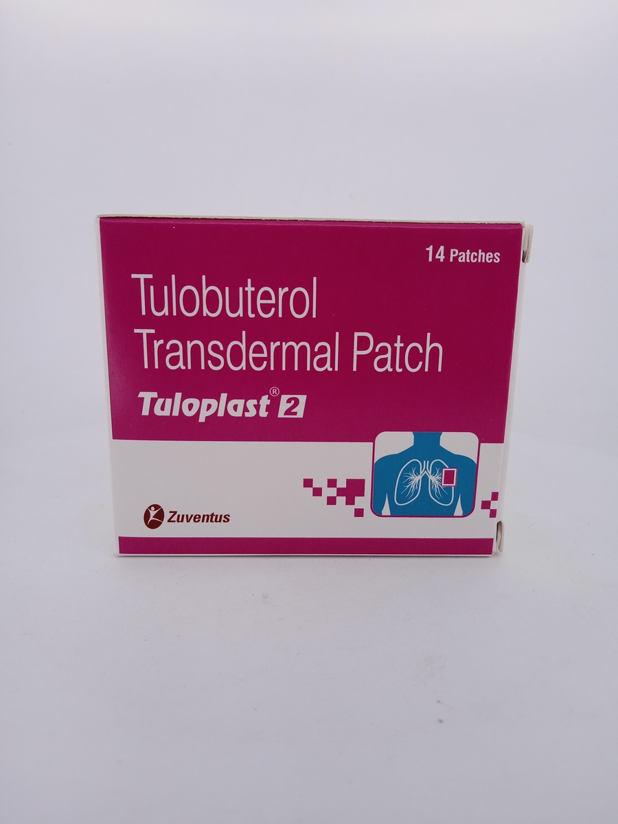 TULOPLAST 2MG PATCHES | Tulobuterol 2mg Transdermal Patch.