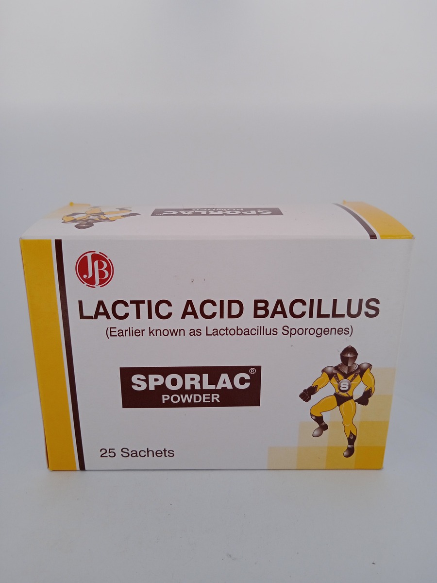 SPORLAC POWDER 25 SACHETS | Lactic Acid Bacillus Probiotic Powder.