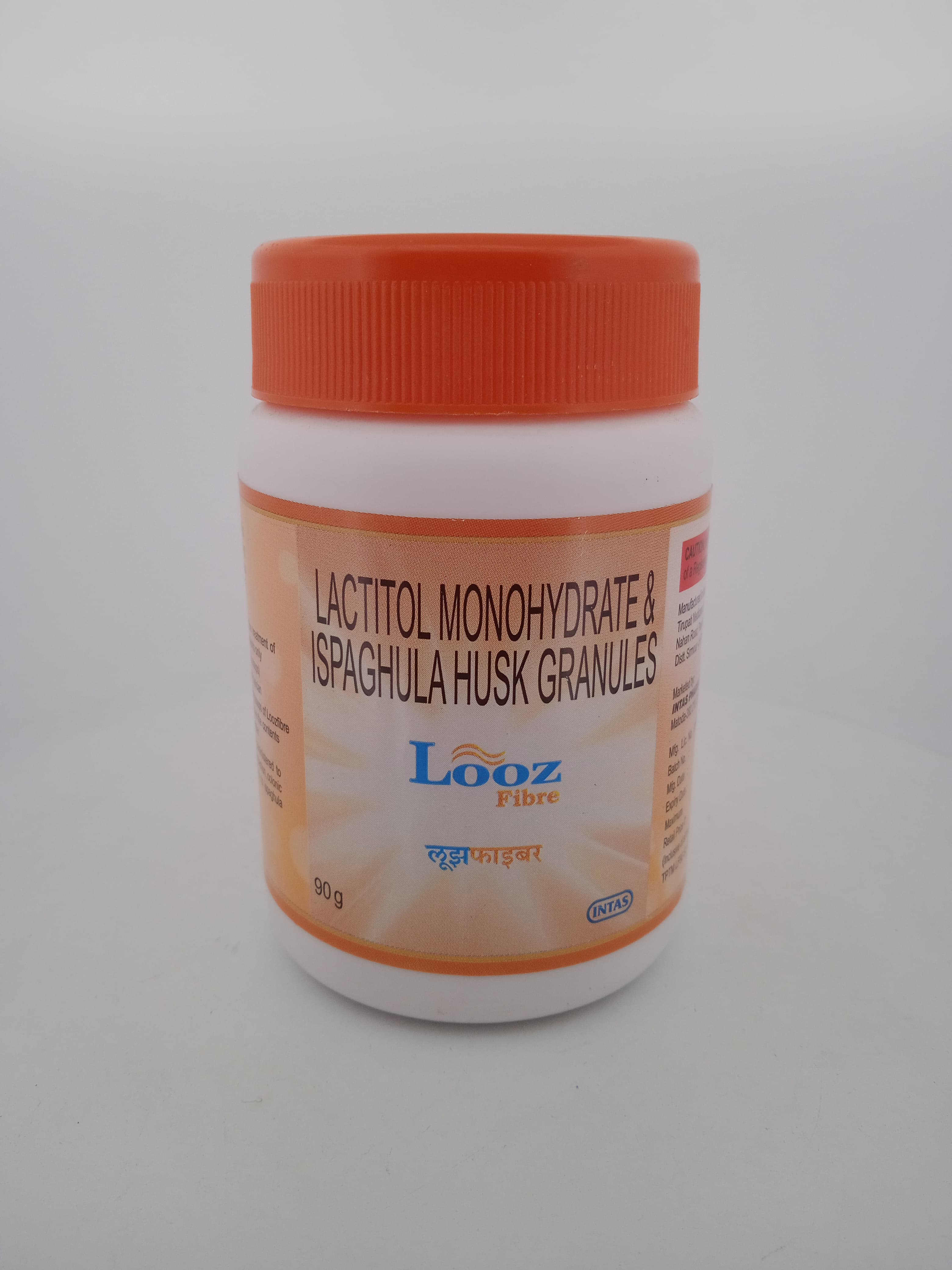 LOOZ FIBRE 90G GRANULES | Lactitol & Ispaghula for Constipation.