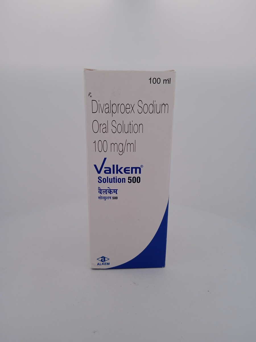VALKEM SOLUTION 500 MG 100 ML | Divalproex Oral Solution.