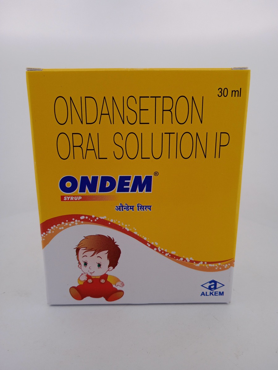 ONDEM SYRUP 2 MG 30 ML | Ondansetron Antiemetic Medicine.