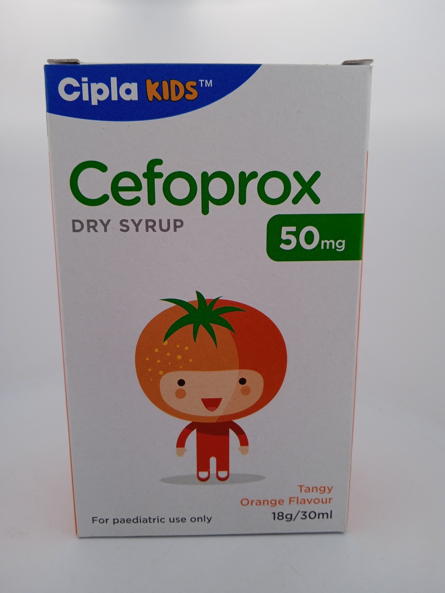 CEFOPROX DRY SYRUP 50 MG 30 ML | Cefpodoxime Proxetil Antibiotic.