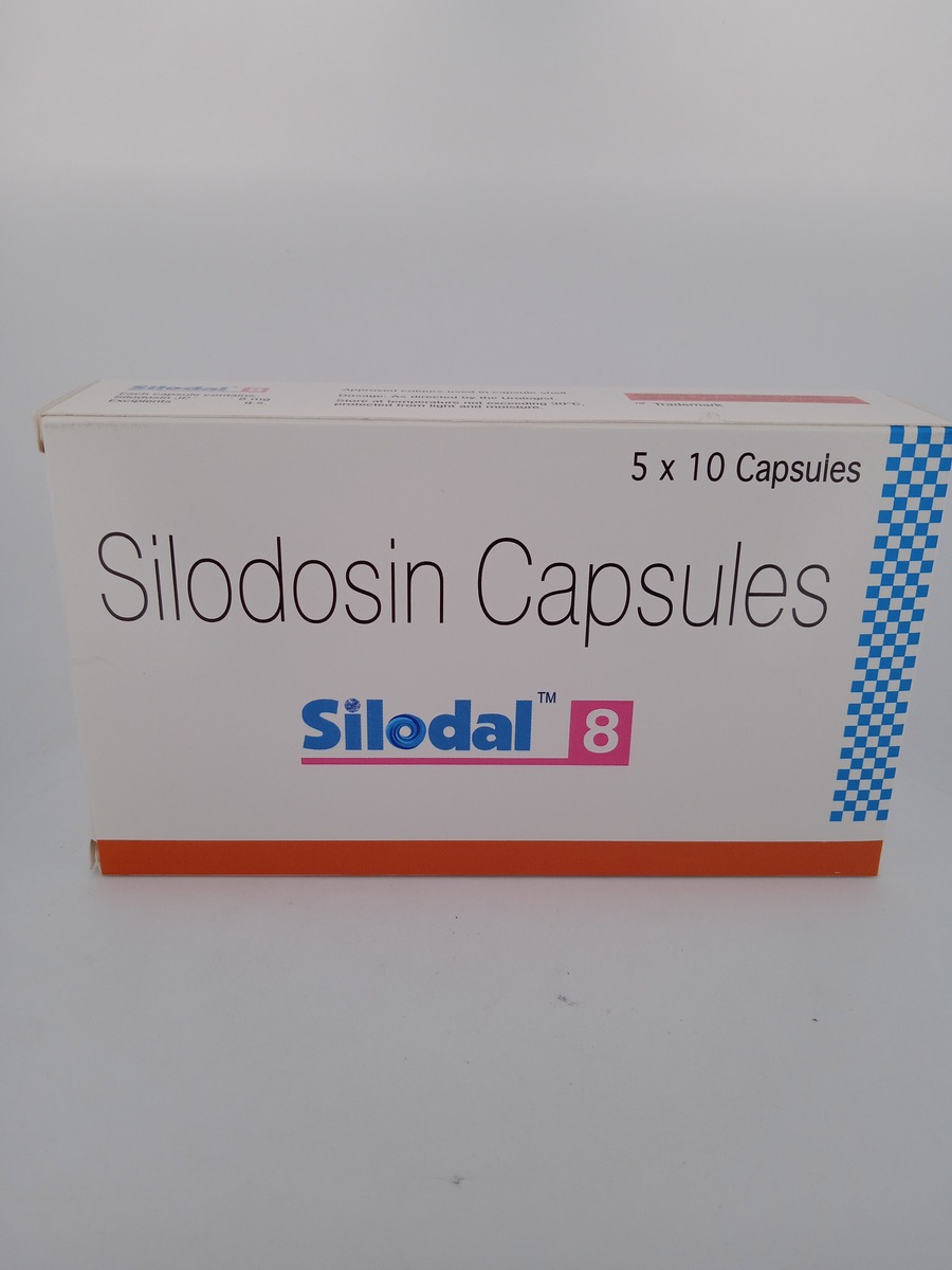 SILODAL 8 MG 10 CAPSULES | Silodosin for Enlarged Prostate (BPH)