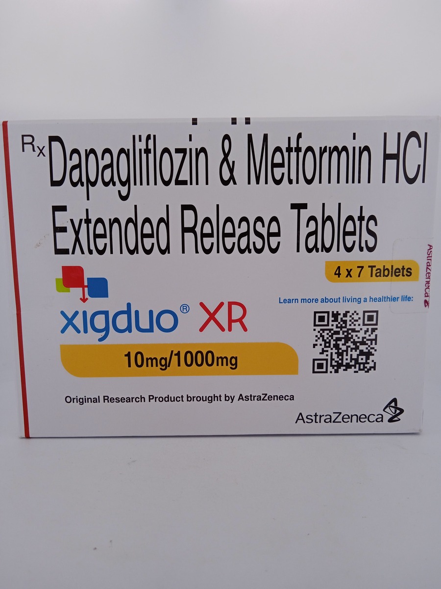 XIGDUO XR 10MG/1000MG TABLET (Dapagliflozin Metformin) Guide.