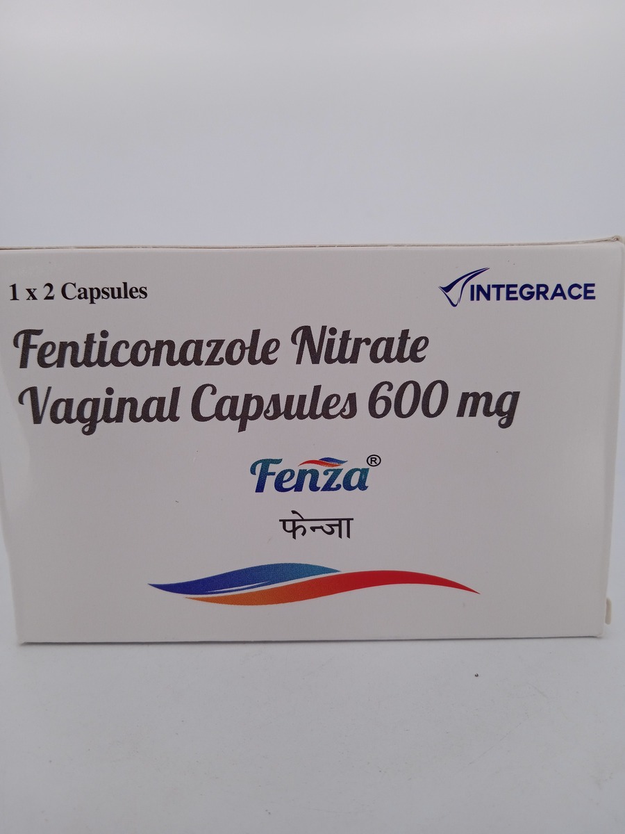 FENZA-600MG-2 CAPSULES (Fenticonazole 600mg) Vaginal Antifungal