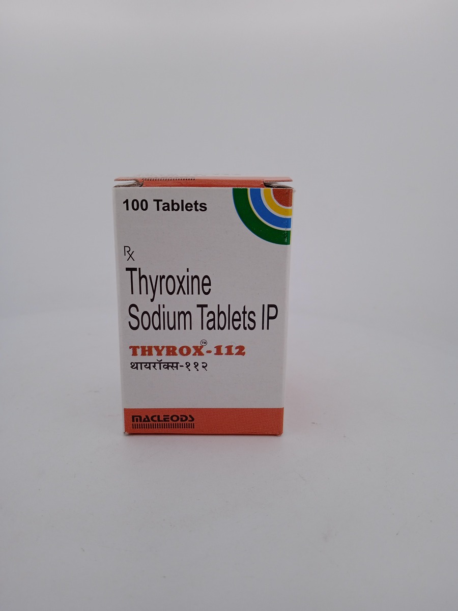 THYROX-112MCG-1 BOTTLE OF 100 TABLETS | Levothyroxine Tablets