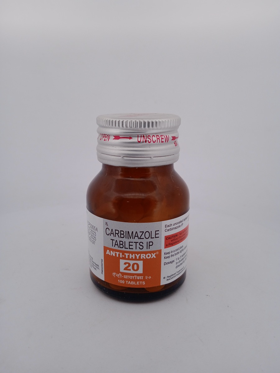 ANTI-THYROX 20MG TABLETS | Carbimazole Anti-Thyroid Medicine Guide