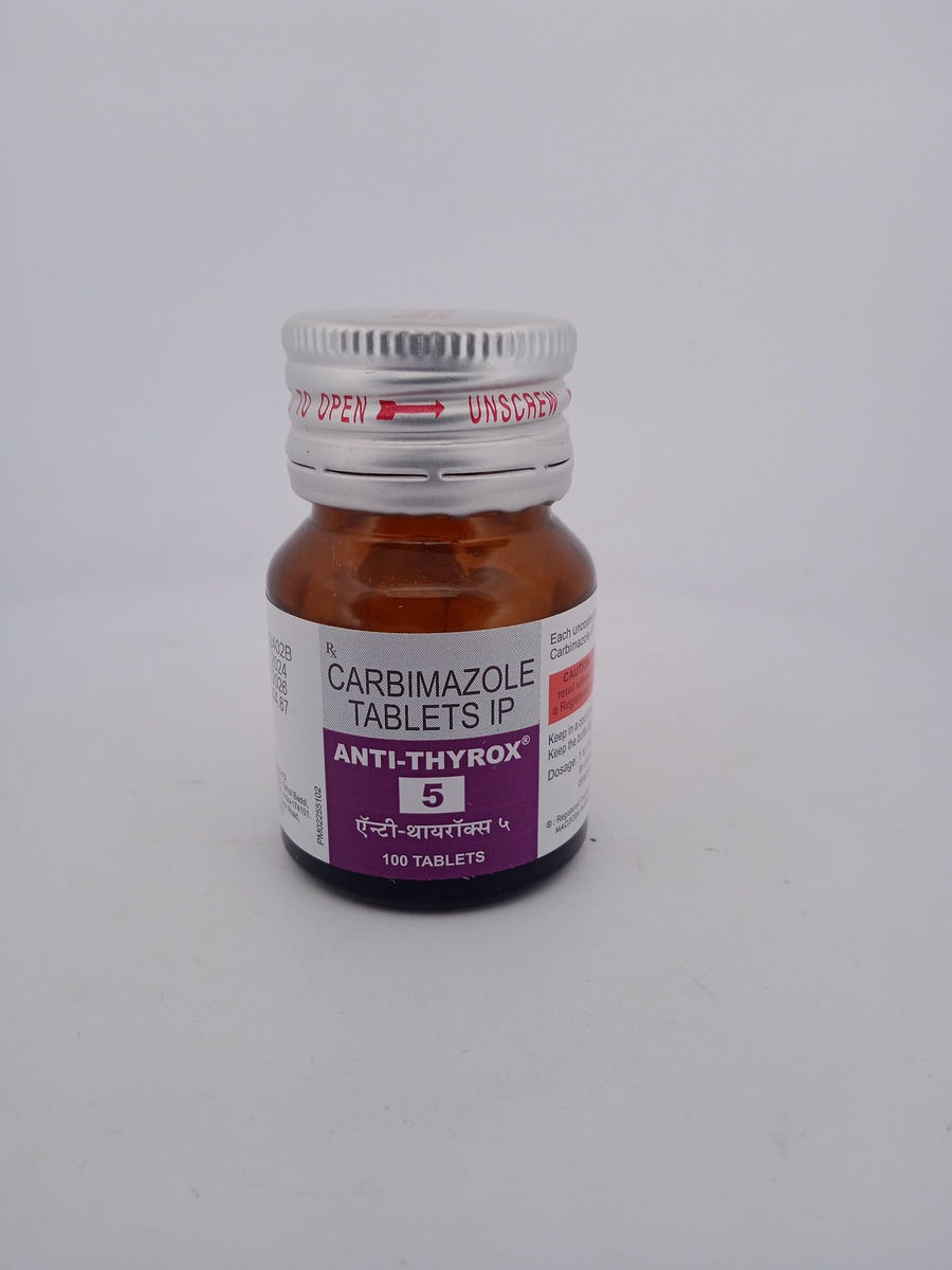 ANTI-THYROX 5MG TABLETS | Carbimazole Anti-Thyroid Medicine Guide