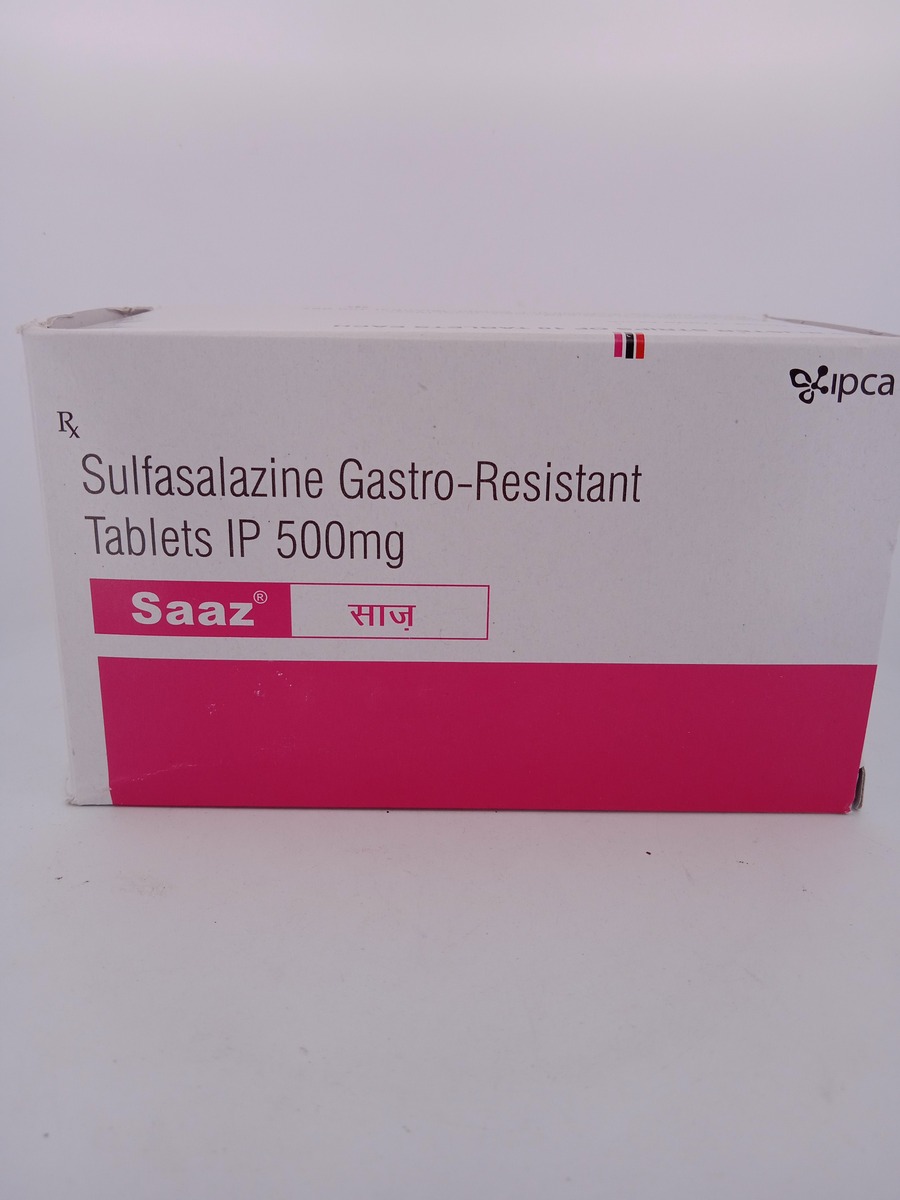 SAAZ 500 MG 10 TABLETS | Sulfasalazine 500mg DMARD Medicine